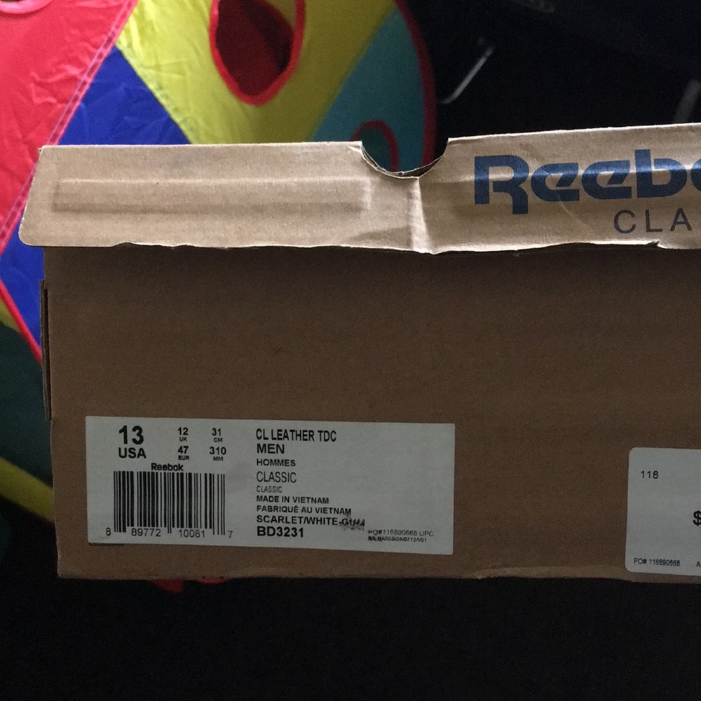 Reebok leather TDC